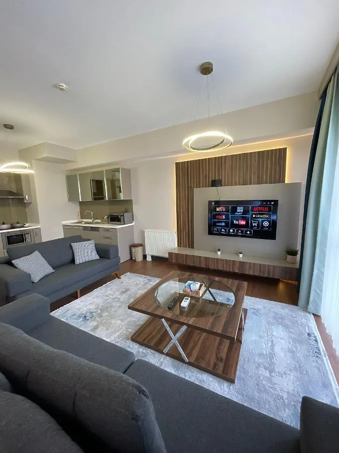 Luxury 2-Bedroom Apartment In Prime Suites Near Mall Of Istanbul - 87 0*,
